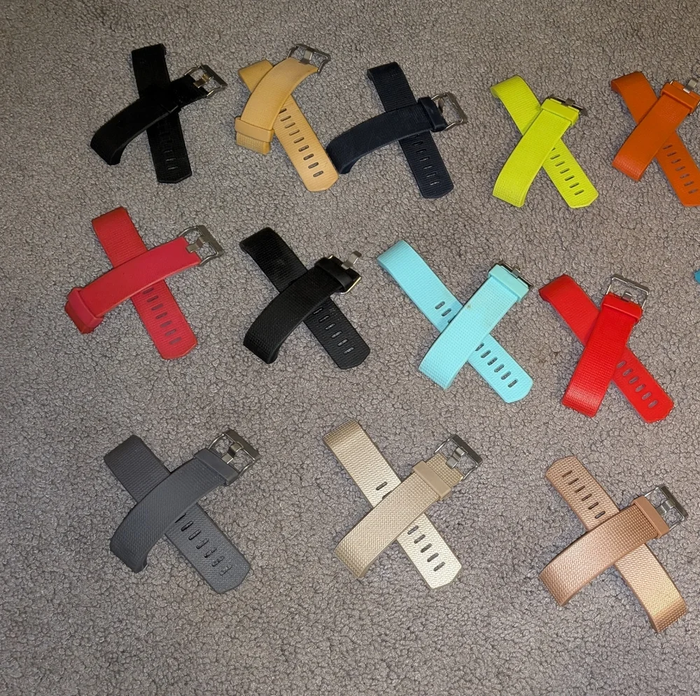 Vibrant Smartwatch Band Collection - Multi-Color